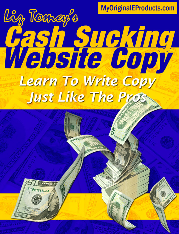 Cash Sucking Website Copy